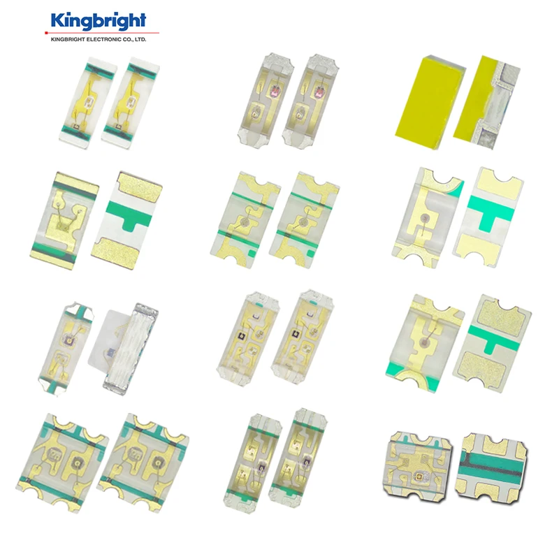 KINGBRIGHT 2835 5050RGB 0603 1206 3528 SMD LED Chips - Multi-color Options, Original High Brightness