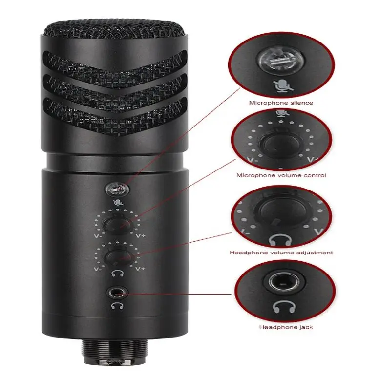 Пластиковый, сделано в Китае, производитель микрофона с зажимом