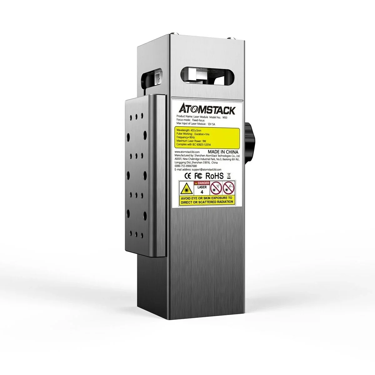 ATOMSTACK M50 50W CNC Auto-Focusing for Laser Cutting Machines Laser Head