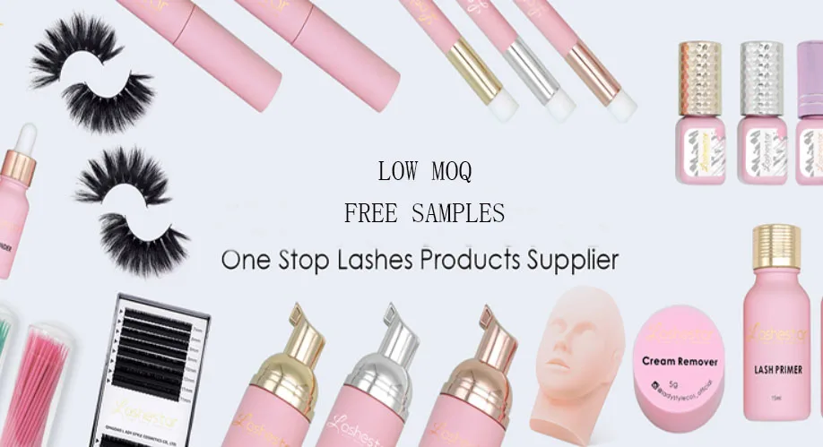 Private Label Pink Wholesale Bulk Natural Organic Vegan Eyelash and Brow Shampoo Kit Custom Logo Foam Cleanser Set Lash Shampoo
