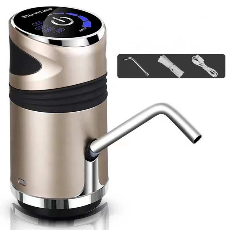 Bottled Water Dispenser Pumping USB Rechargeable Household Electric Pure Bucket Wireless Water Pressure Pump