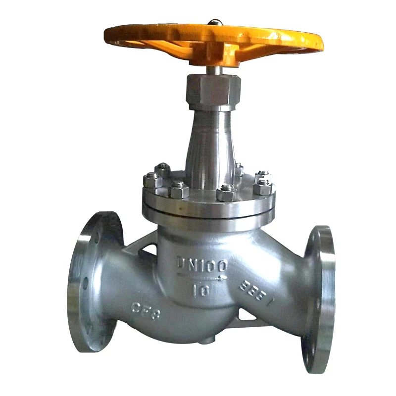carbon steel WCB 3inch bellow seal PN25 flange Chlorine Valves
