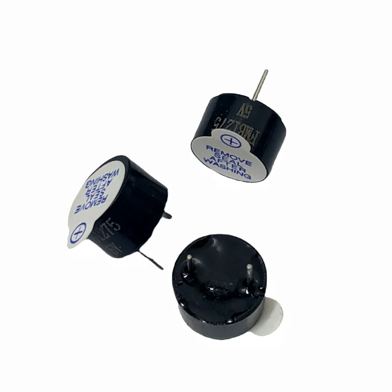 FMB1275 3V 5V 12V Mini Buzzer 12MM Circuit Active 85dB Buzzer With Pin Height 7.5MM 2700Hz Magnetic Buzzer