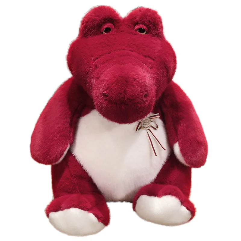 30cm Crocodile Plush Stuffed Animal Soft Lying Pillow for Birthday Gift PP Cotton Filling Wholesale Options