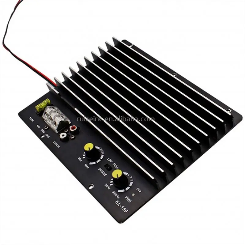 1200W Car Audio Power Amplifier Subwoofer Power Amplifier Board Audio Diy Amplifier Board Car Player Kl-180