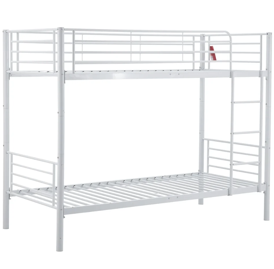 Cheap bunk bed metal manufacturer double full size bunk beds with stairs for kids