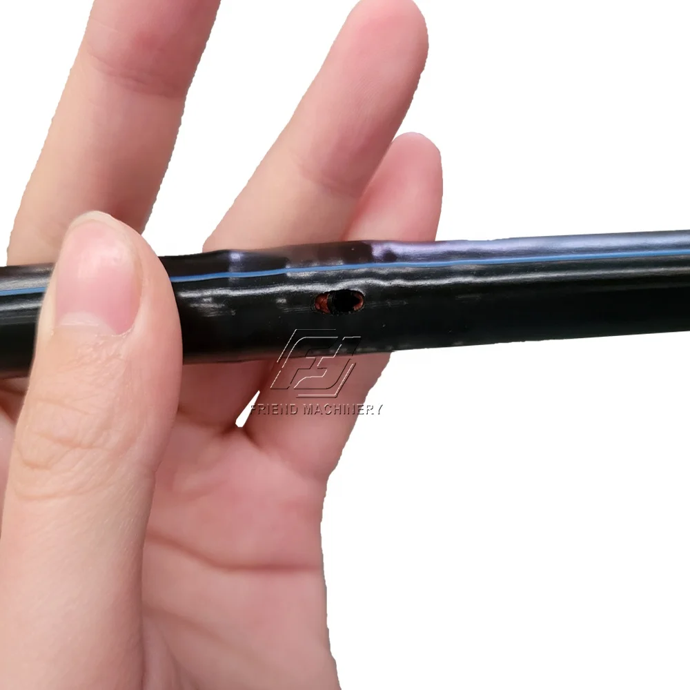 PE Internal Cylindrical Drip Irrigation Pipe Production Line