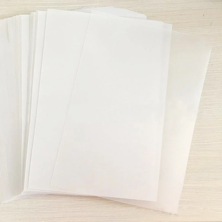 Высококачественная печатная японская наклейка A4 Washi бумажная с прозрачной подложкой для струйной печати