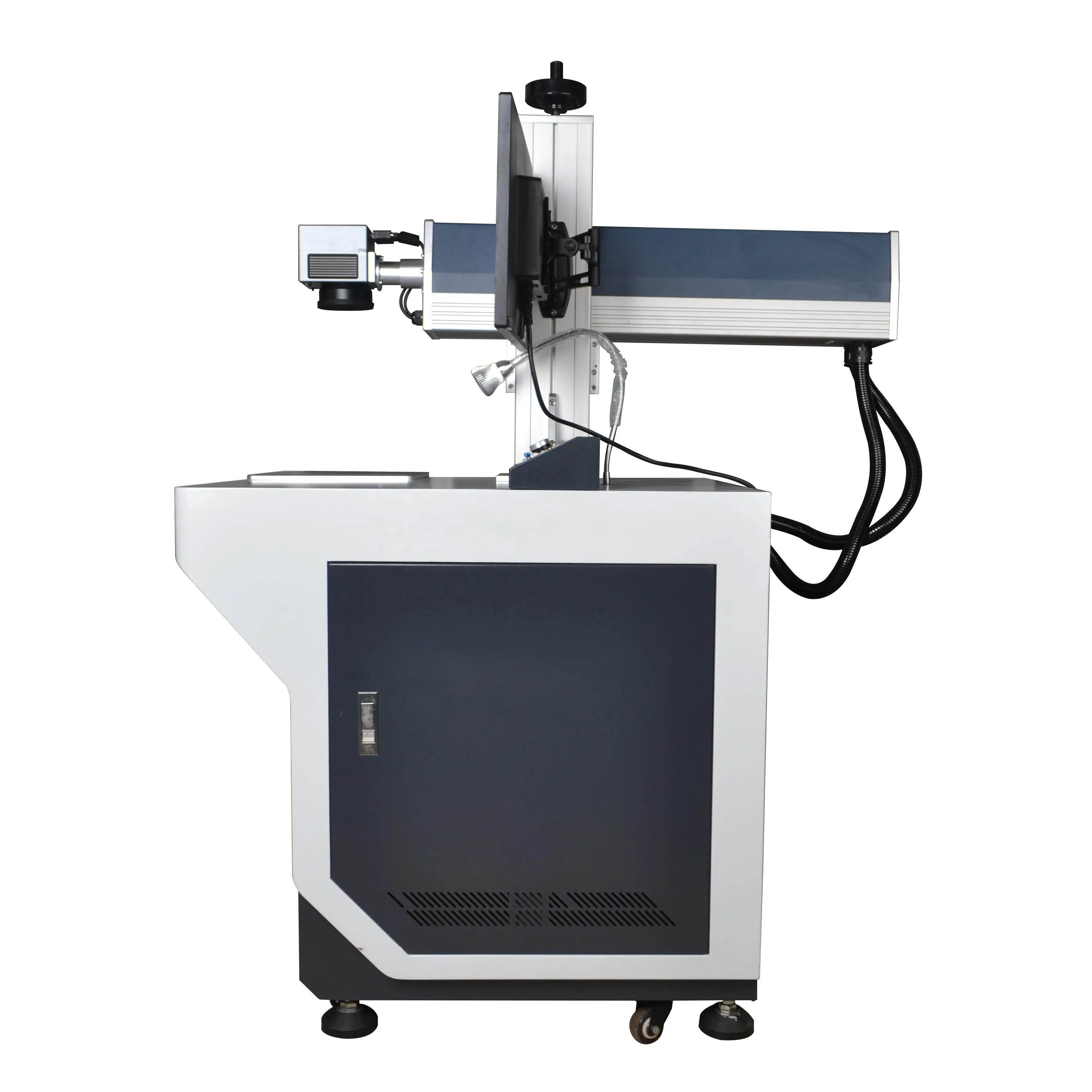 50w Fiber laser marking machine & engraving machine Max fiber laser source metal marker making and engraver making on sale ML-50