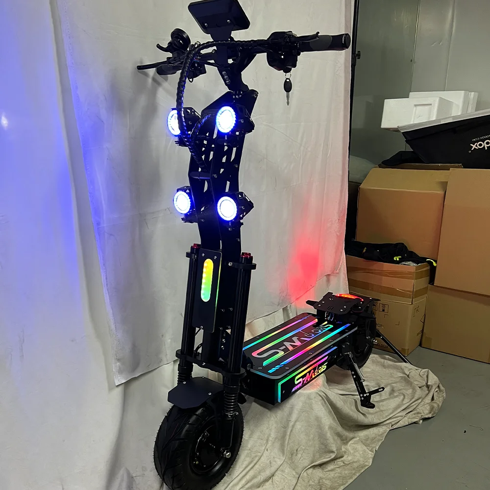 6000W 8000w 10000W 13 inch fat tire dualtron electric scooter EU warehouse high power e scooter