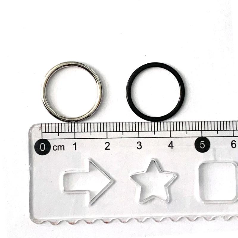 Bra Rings and Sliders O-ring Accessories Metal Opp Bag Customized Durable Women Bras Underwear Accessories Dog Underwear 1000pcs