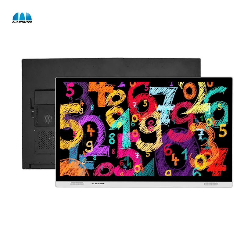 65/75/86/100/110 Inch Finger Multi Touch Screen Smart Lcd Display Meeting Room Electronic Digital Interactive Smart White Board