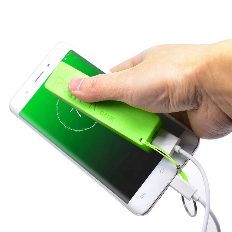 
Universal best promotion gift perfume portable charger mini 2600mah battery pocket Power Bank for iphone with keychain 