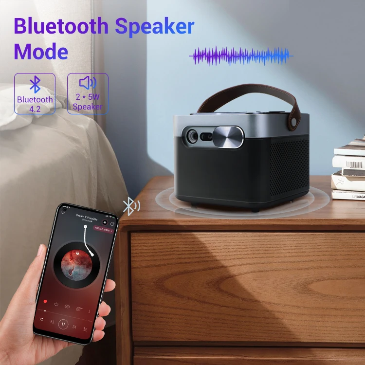 wholesale home theater smart dual wifi android business office projection led dlp portable 3d projector 1080p 4k mini projectors