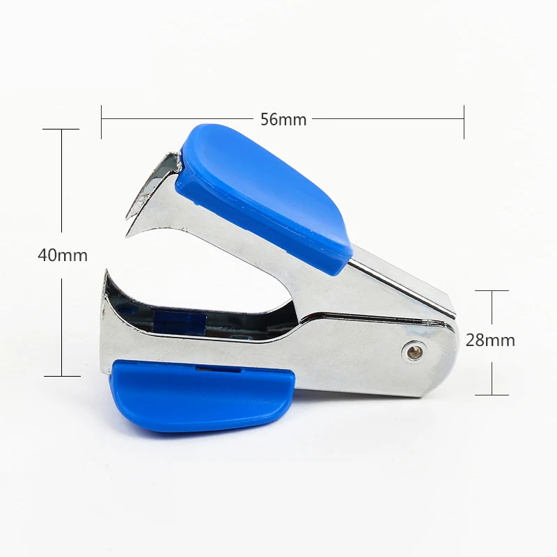 
UMI Office stand desktop Good Quality colorful Office Metal button lock staple pin remover for staple 