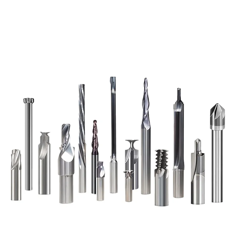 ZHY Solid Non-Standard CNC Milling Cutters Carbide End Mill Drill Bit Tool Holder