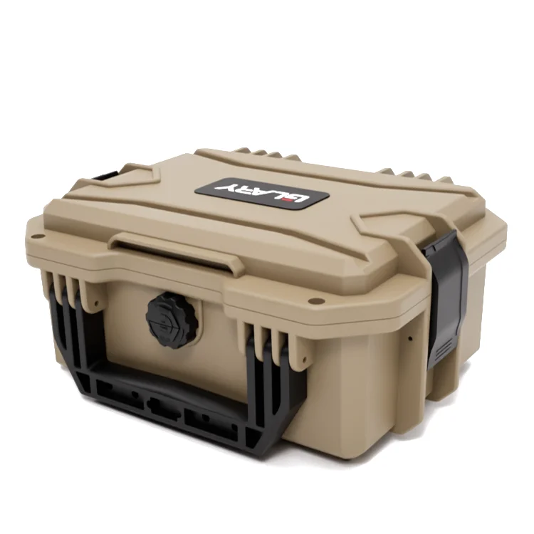 GLARY portable outdoor hard drive storage case rugged external hard drive carrying case box lightweight hard drive case box