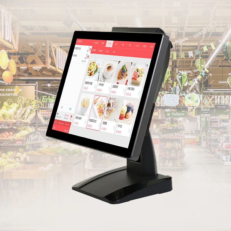 Система Pos 15 дюймов Android 11 кассовый аппарат