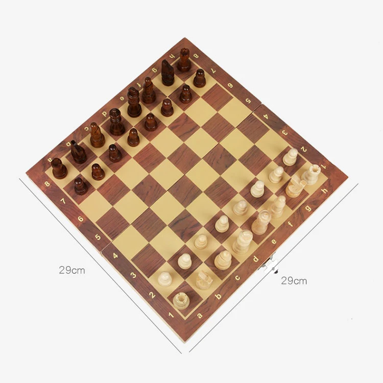 Magnetic Travel Chess Set With Folding Chess Board Educational Toys For Kids And Adults