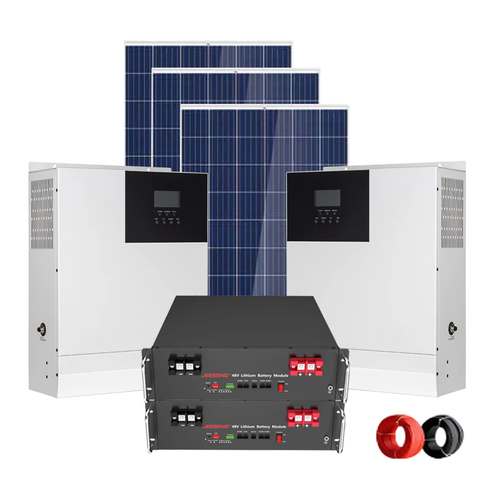 48 В lifepo4 батарея 300 Ач 10 кВт гибридная солнечная система для жилых