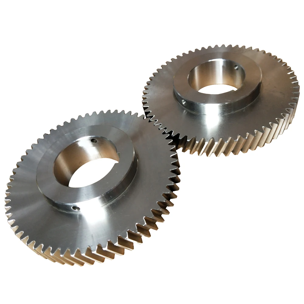 
High quality Stainless Steel Helical pinion gear with teeth grinding ground grade 5-6 