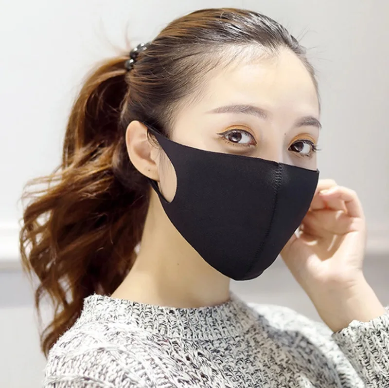 
Wholesale Reusable And Washable Out door Fashion Cotton Anti Dust Mouth cover Pollution Safety Dustproof protective face cover 