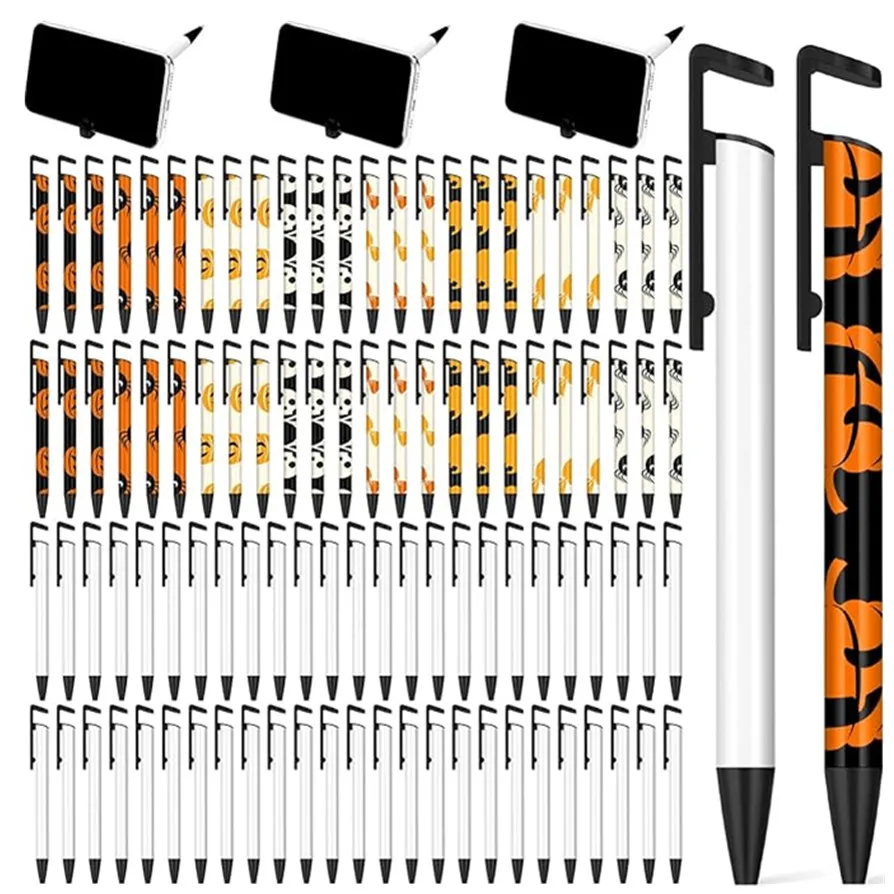 Customized Heat Press Printing blank white sublimation ball pen