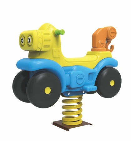 Outdoor kids playground spring rider rocking horse for sale