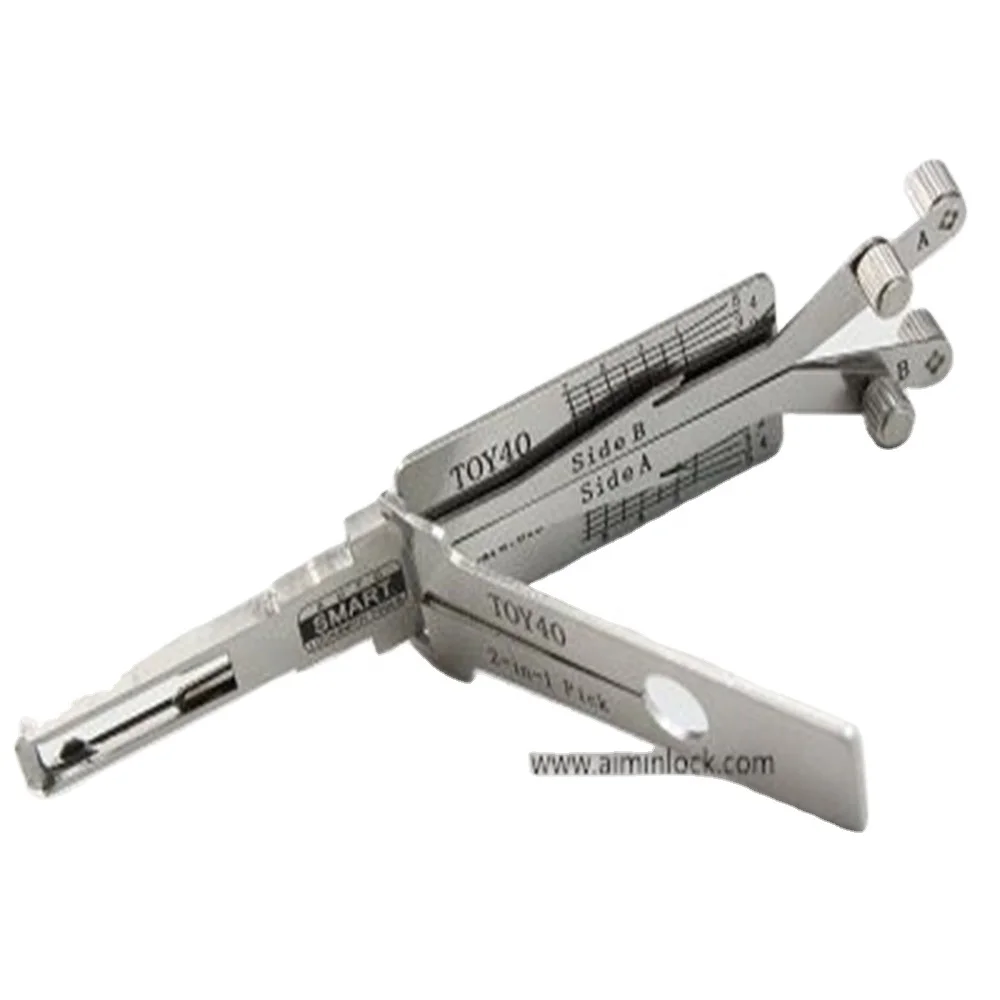 High Quality Smart Locksmith Tool TOY40 lock cylinder opening reader lock pick set for Lexus Toyota