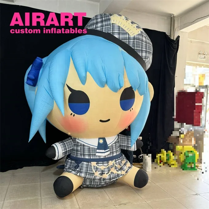 event decoration cute inflatable cartoons,custom COMIC character inflatable for the event