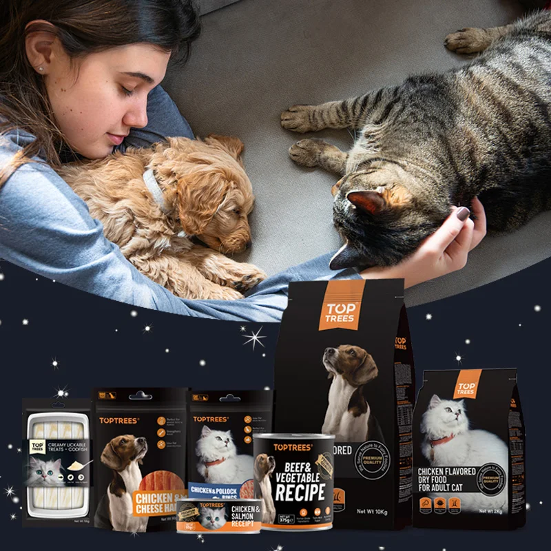 TOPTREES CAT CREAMY:  Tuna  Lickable Treat cat kitten wet food pet snack supplier