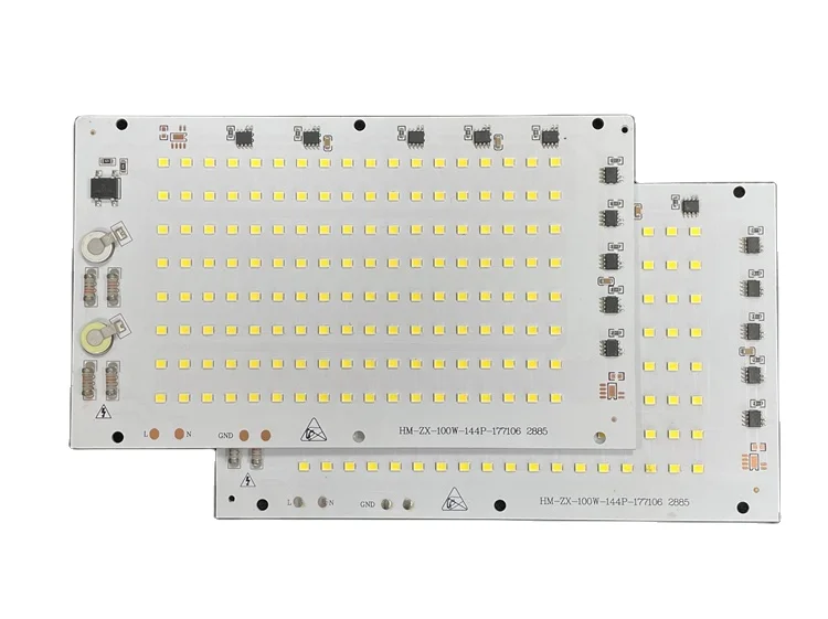 Wholesale Price 2 Years Warranty 6000K 220V 100W AC Driverless DOB SMD led module PCB board 50watt for LED Floodlights