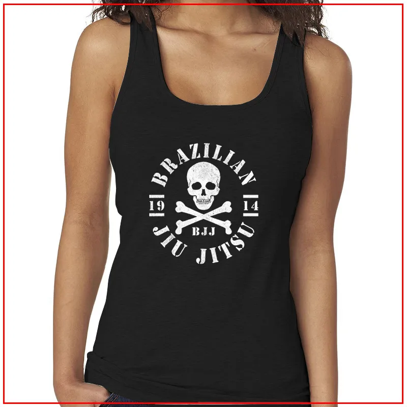 
 Женские майки, одежда для спортзала, новое уникальное бразильское кимоно с черепами и перекрестным дизайном, компрессионное кимоно для джиу-джитсу, одежда для клуба GJJ  