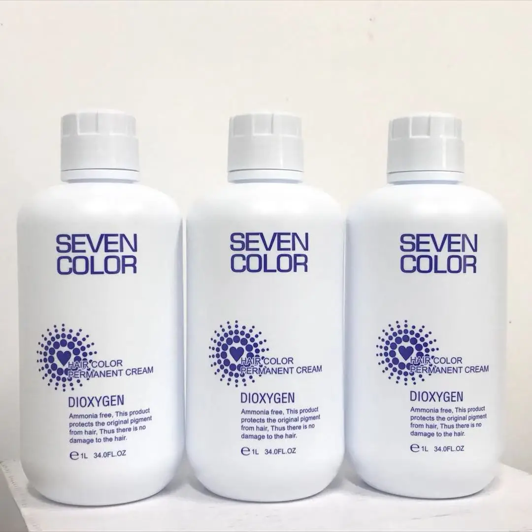 SEVEN COLOR Permanent Hair Color Oxident Cream Professional Hair Peroxide Cream Color Developer(3%,6%,9%,12%)