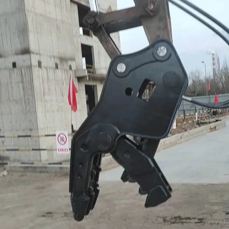 
20t excavator hydraulic cement jaw crusher, concrete jaw crushing machine 