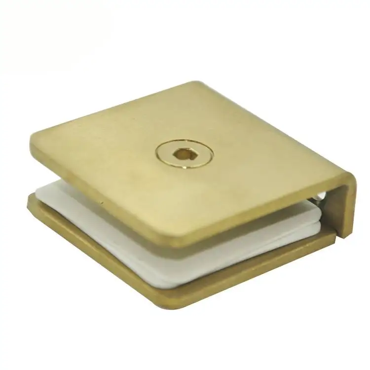 Kensharp Factory Stainless Steel 0 Degree Door Clamp Glass Door Accessories Glass Connectors Clamp