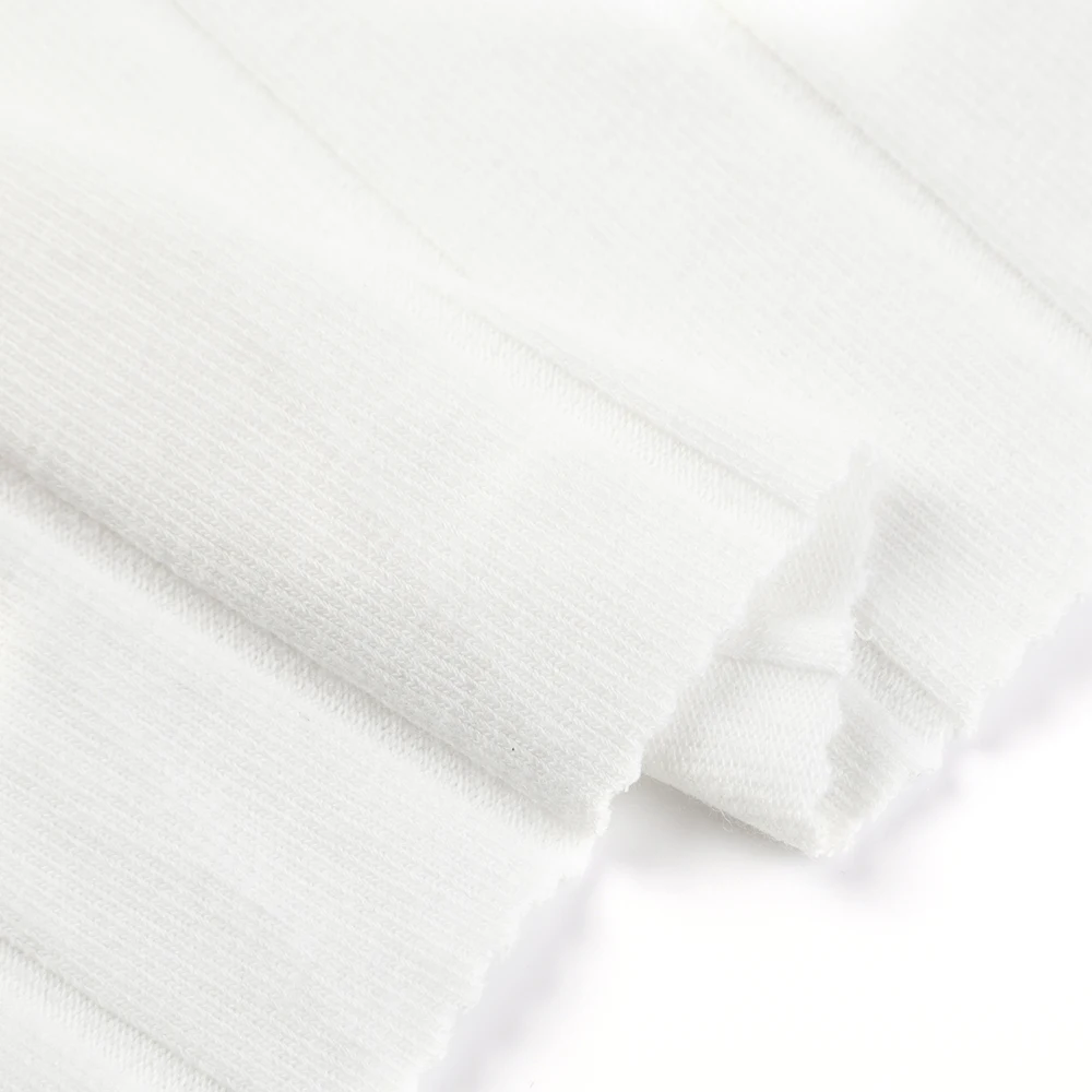 Hot Product Hot Selling 59%Polyester 29%Rayon Rib Recycle Poly Knitted Fabric For Apparel And Garment Clothes