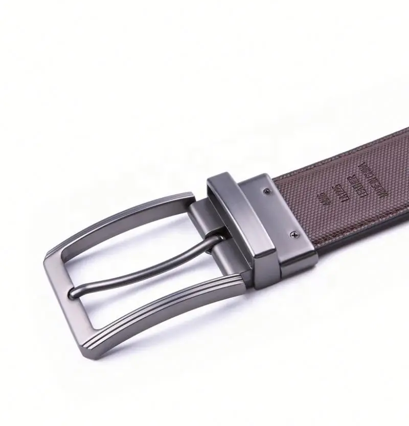 Alfa 100% Genuine Leather Belt Reversible Leather Belt For Men Leather Belt La1225