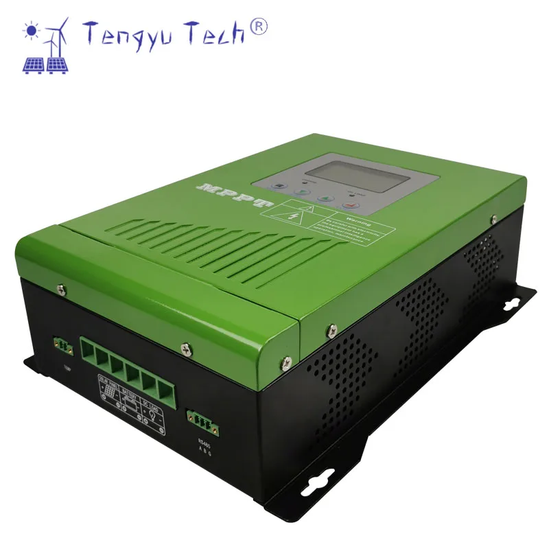 Tengyu MPPT  12V/24V/48V  96V solar charge controller 30A 40A 50A 60A 100A 120A  MPPT Solar  Charge Controller Solar Regulator