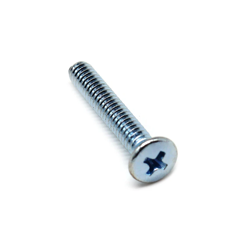 High-Grade Zinc-Plated Hex Socket Flat Head Screws - DIN Standards, Available in M8, M10, M12, M16 Sizes