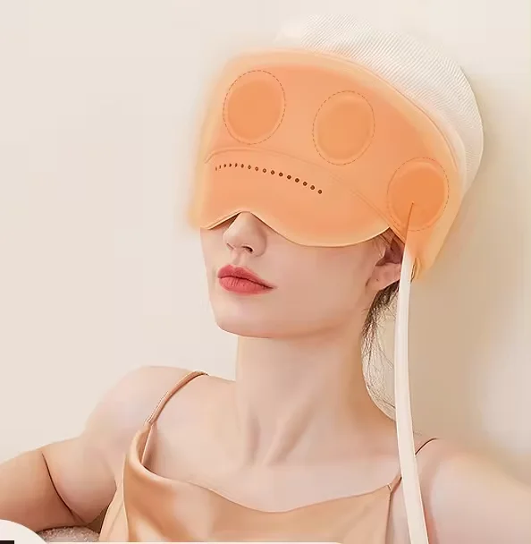 2024 Head And Eye Intagrated Massager Head Massage Tool Product 2 In 1 Head Eye Massager At Home