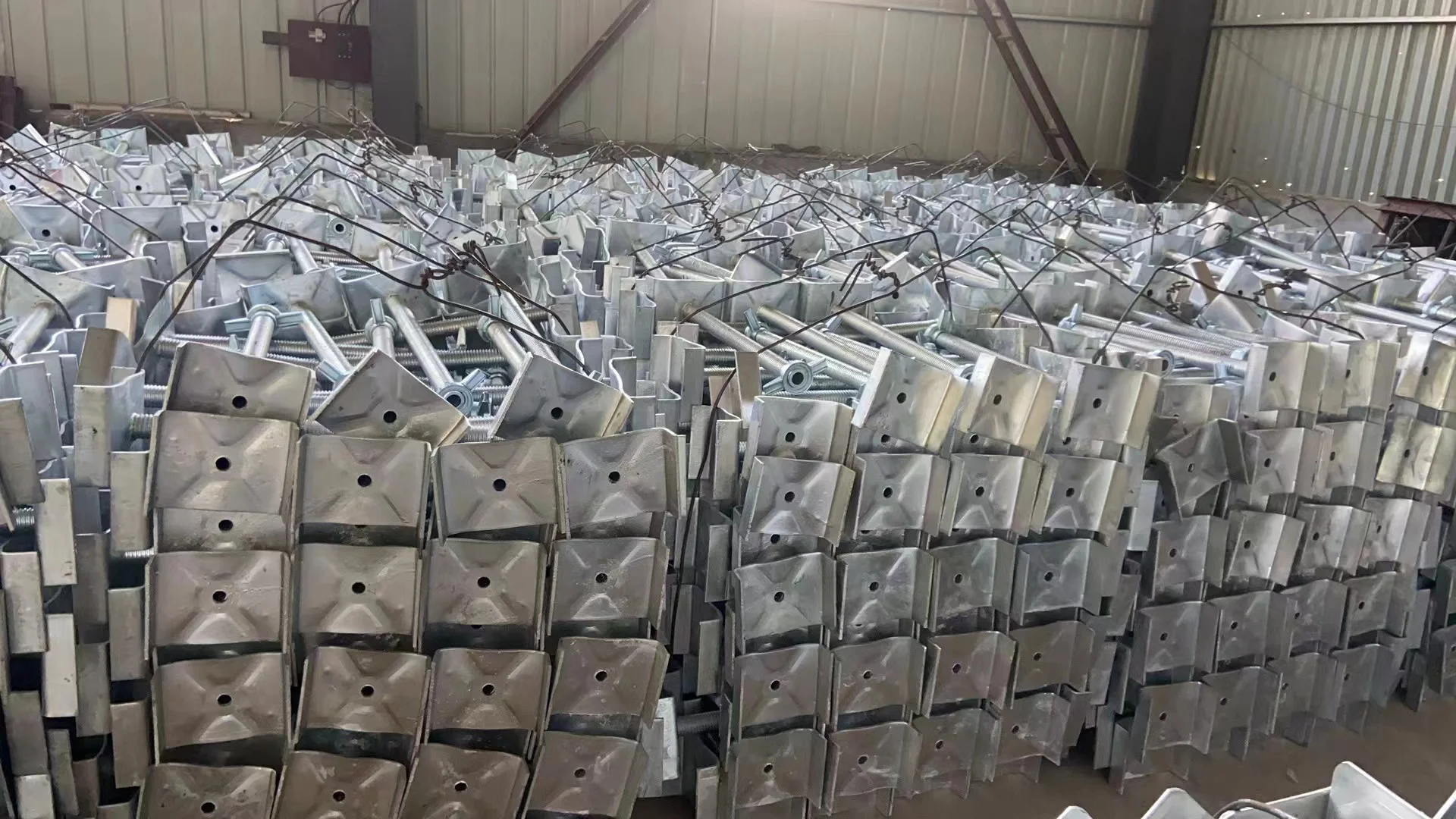 base collar Galvanized Layher Steel Scaffolding Ringlock System For Construction