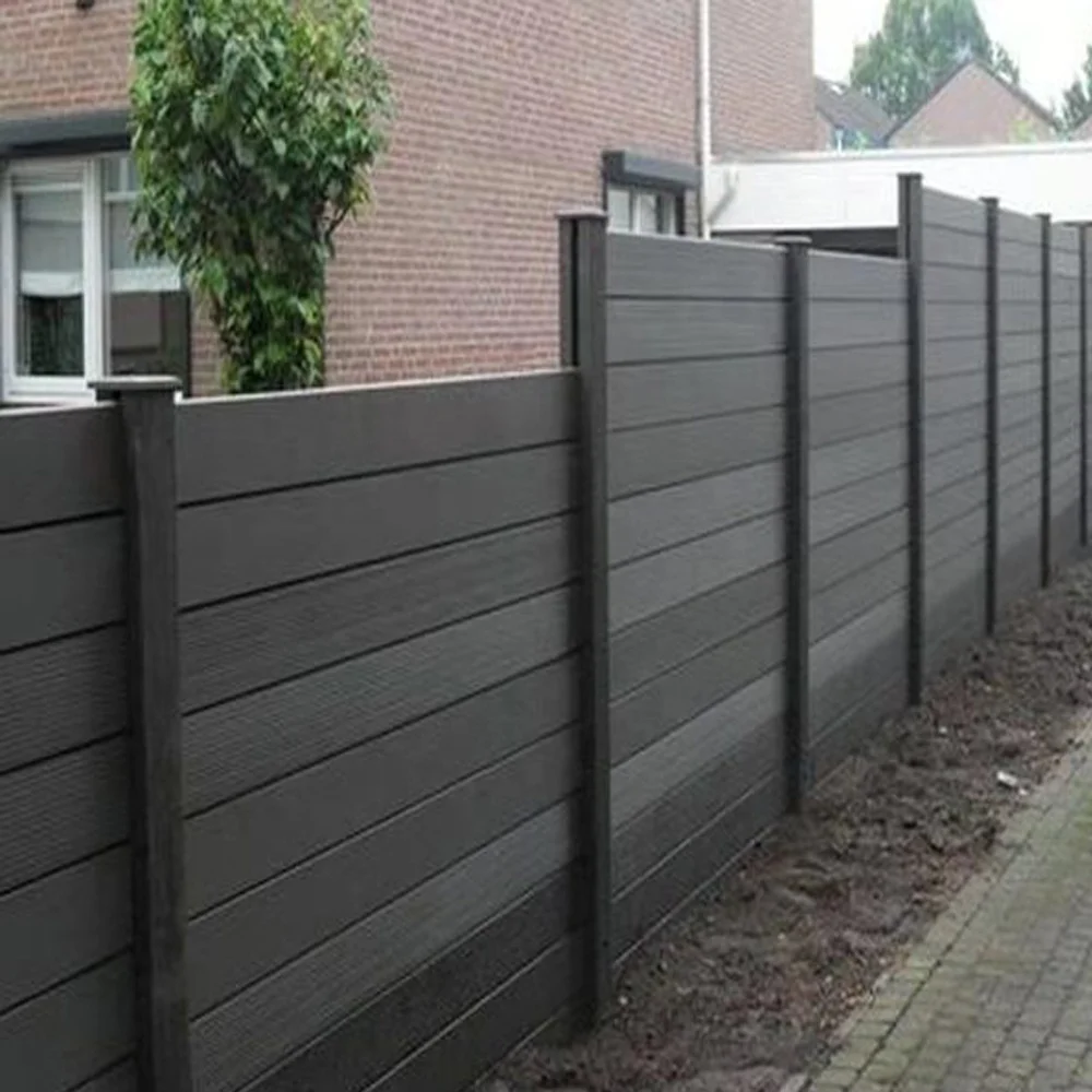 WPC wall fence gate panel board trellis sets/ home garden buildings easy assemble wood plastic composite fence