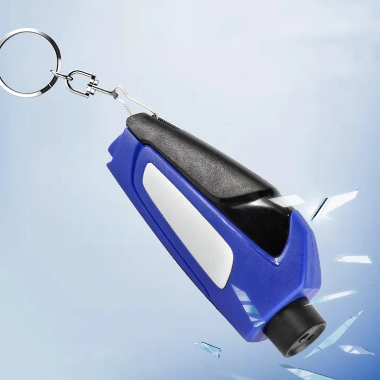 4 in 1 Multifunction Safety Hammer Car  Seat Belt Cutter Emergency  Rescue Tool Window Glass Breaker