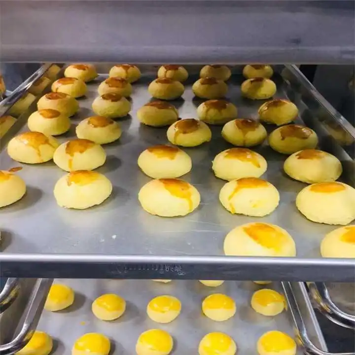 Hot air rotation Vacuum Tray Dryer Product mini diesel rotary oven rotary oven price