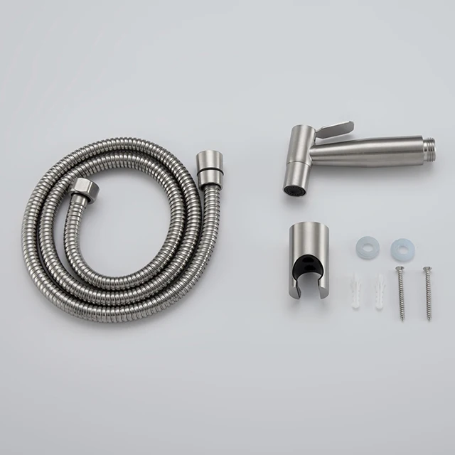 Modern Handheld Shower Toilet Bidet Wall Mounted Shattaf Handheld Portable Bidet Sprayer Shattaf