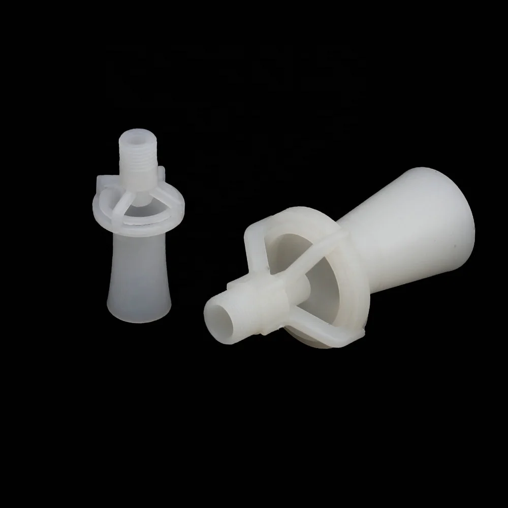 Пластиковый PVDF эдуктор для смешивания жидкости Вентури распылительное сопло