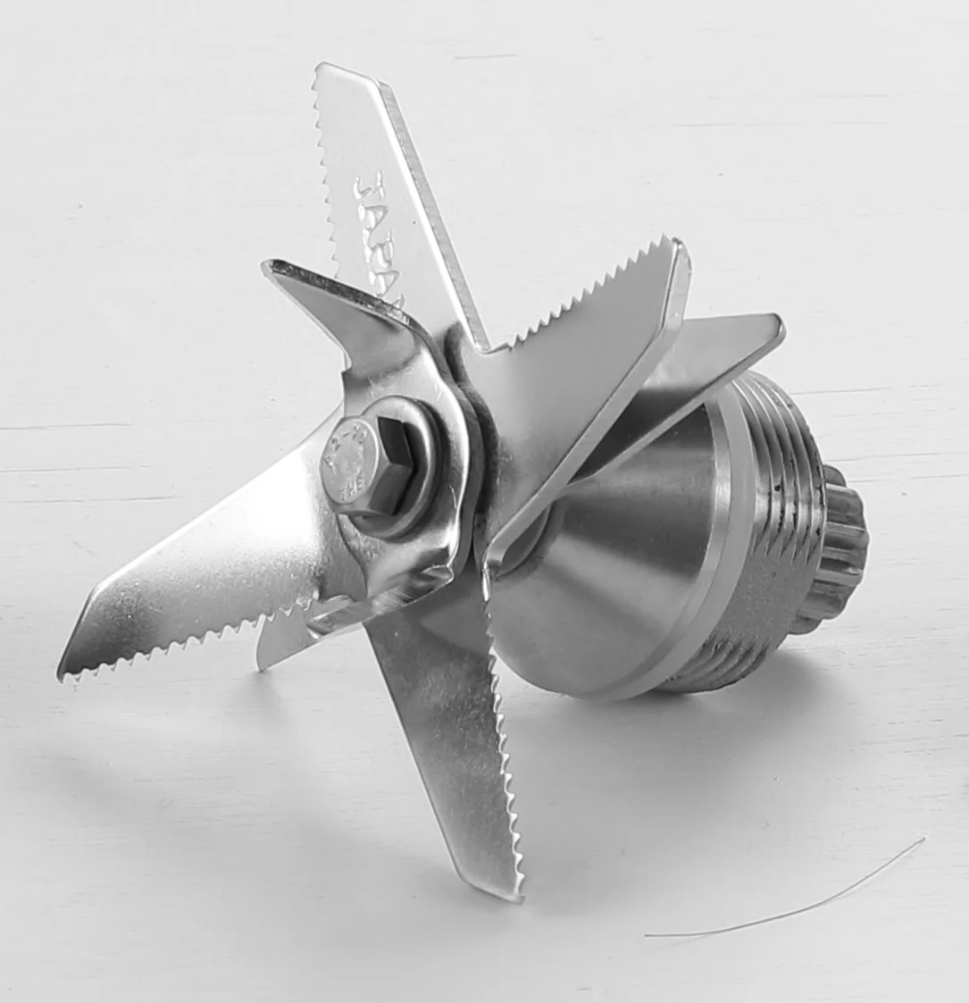 wholesale large capacity blender best quality fruit juice blender 6 leaves blade commercial stainless steel  blender blade