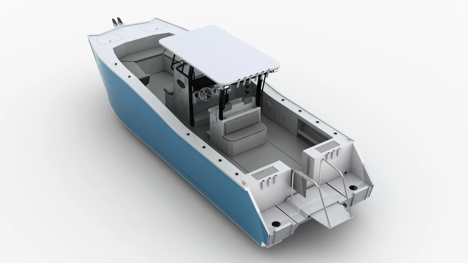 Gospel aluminum Boat 32ft/9.8m catamaran aluminium fishing boat Speed Boat for sale Australia fishing vessel