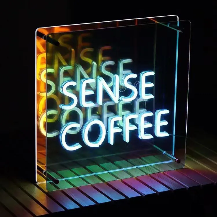 Hot Sale Infinite Endless Mirror Led Neon Sign Mirror Infinity Letter Sign Custom Led Infinity Led Neon Sign Light Decoration 28